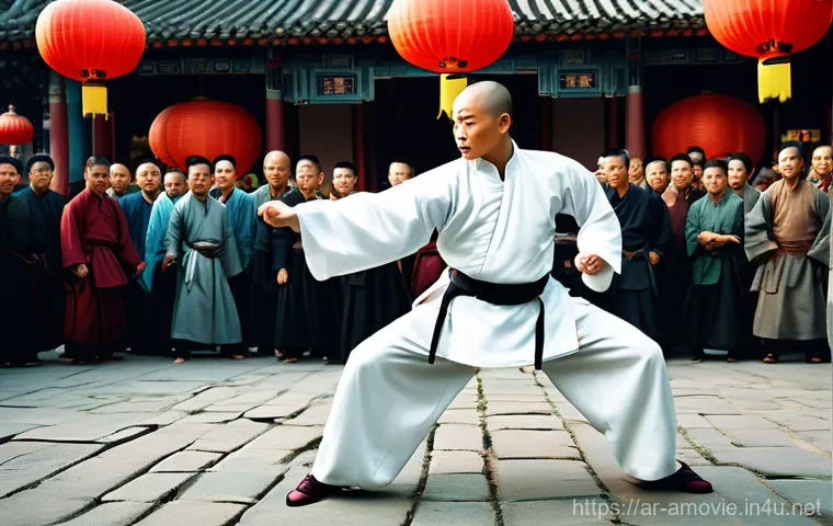 홍콩영화  황비홍  시리즈 분석 - **Prompt:** A dignified and wise East Asian martial arts master, resembling Jet Li's iconic portraya...