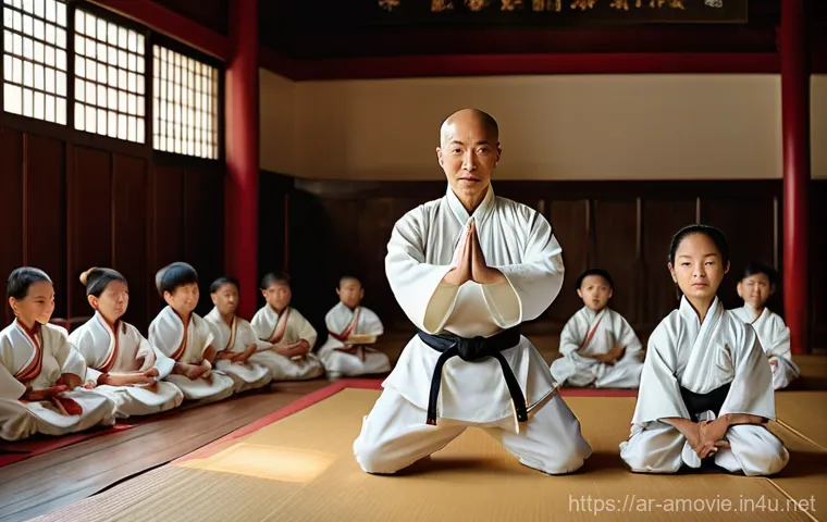 홍콩영화  황비홍  시리즈 분석 - **Prompt:** A powerful and graceful East Asian martial arts master, akin to Jet Li as Wong Fei Hung,...